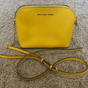 Michael Kors Yellow Crossbody Bag